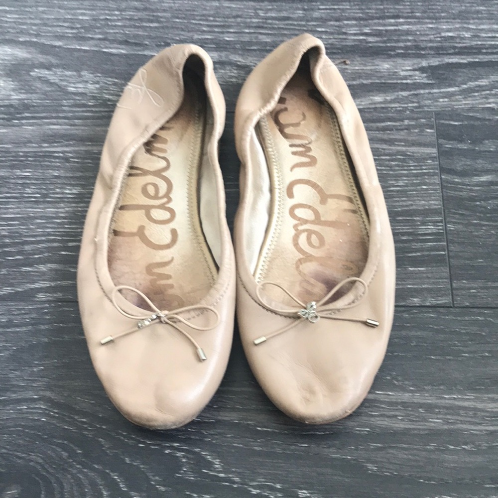 Tan Sam Edelman Felicia Flats. Soze 9 🙌🏼